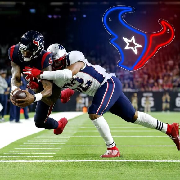 HOUSTON TEXANS NEON LED SIGN - Picture 3 of 5